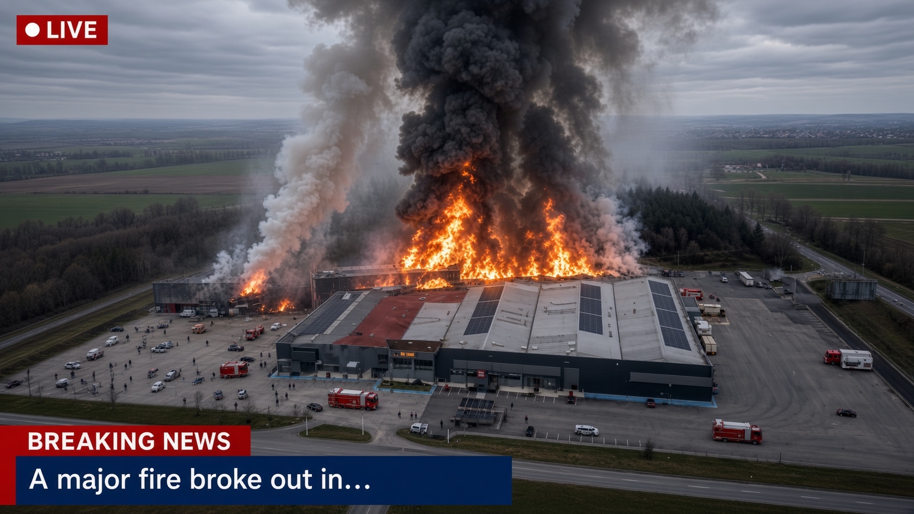 Greece factory fire